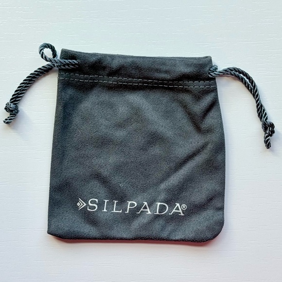 Silpada “Precious Pebbles” Necklace Sterling Silver Mixed Metal Minimalist - Picture 7 of 7